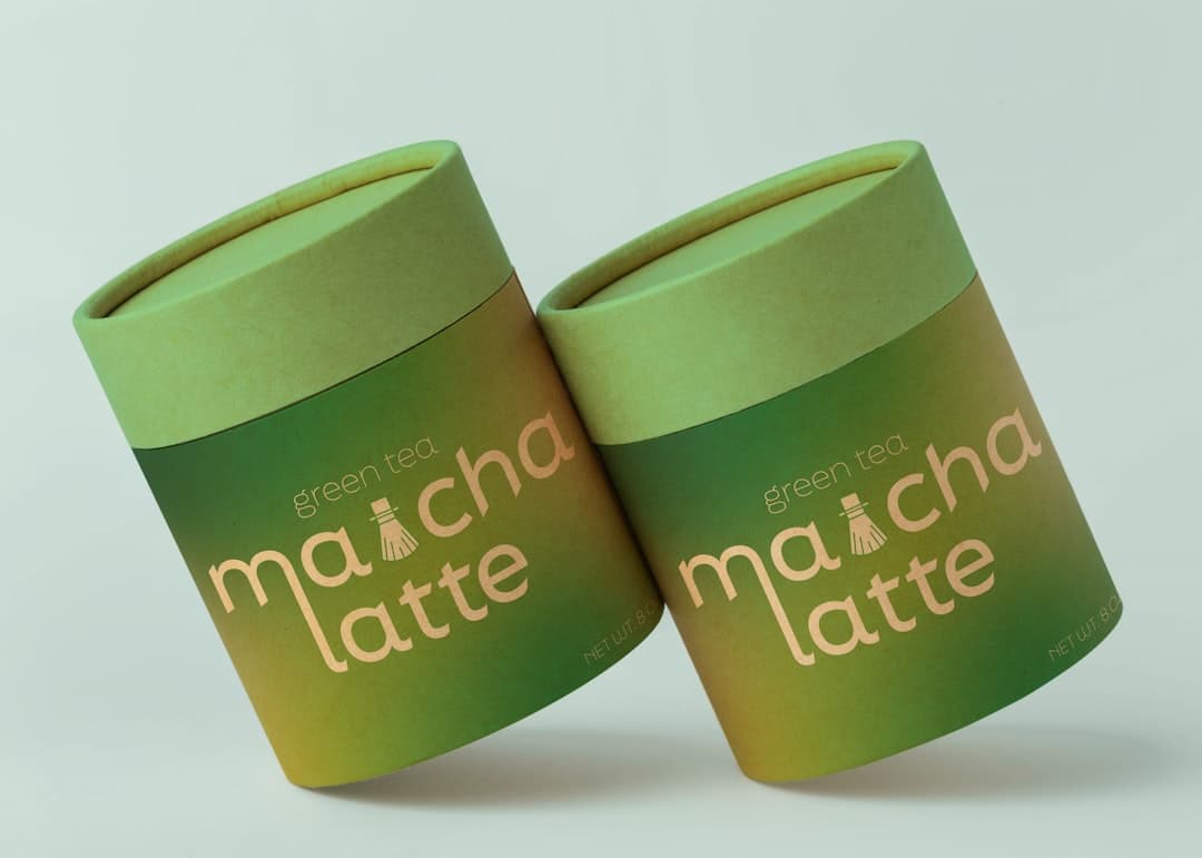 Matcha powder retail product